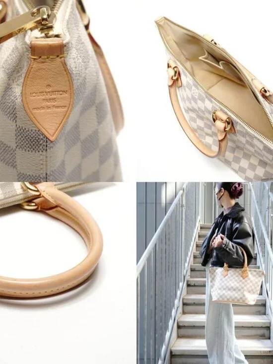 Louis Vuitton Handbag Damier Azur Saleya PM - Picture 10 of 10